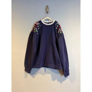 Mini Boden Embroidered Sweatshirt Youth 13–14Y